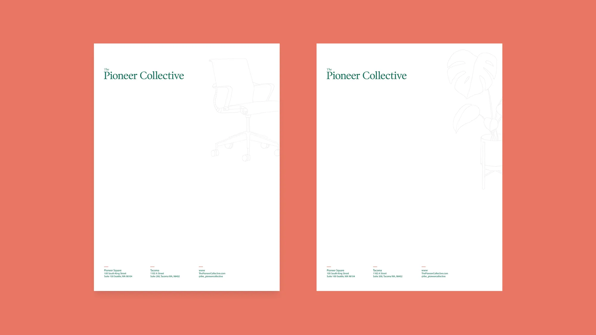 Pioneer Collective stationary